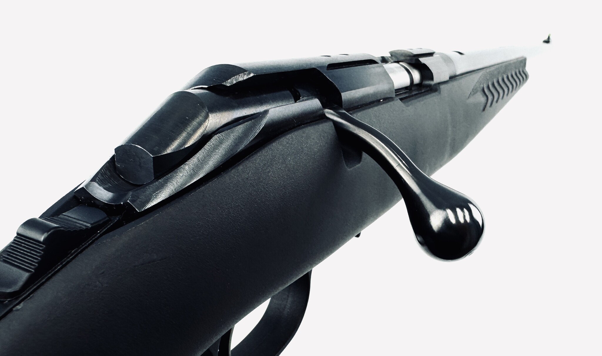 Savage Arms M25 Walking Varminter 223 REM, RH, 22 in, Matte Blk, Syn Stk, 4+1 Rnd, Accu-Trgr, Like-New Condition